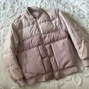 Lululemon insulated reversible Bomber Jacket.